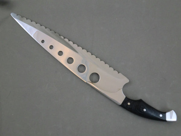 Zombie Killer Bread Knife (Böhler 440C Differentially Tempered Stainless Steel)