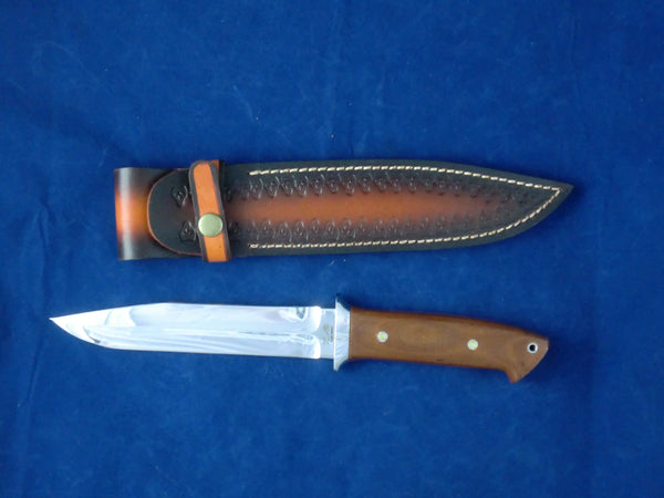 Loveless-Style Dixon Fighter (Böhler Uddeholm D2, Brown)