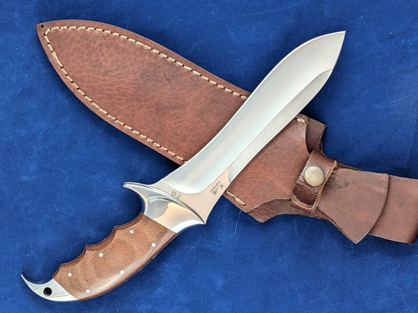 Playdough Knife w/Bolsters (Böhler Uddeholm D-2 Tool Steel) (Second)