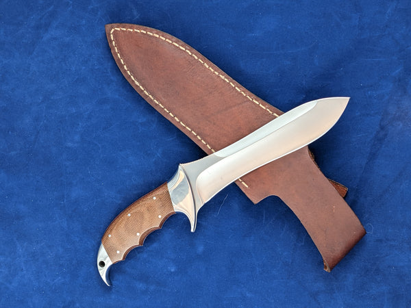 Playdough Knife w/Bolsters (Böhler Uddeholm D-2 Tool Steel) (Second)