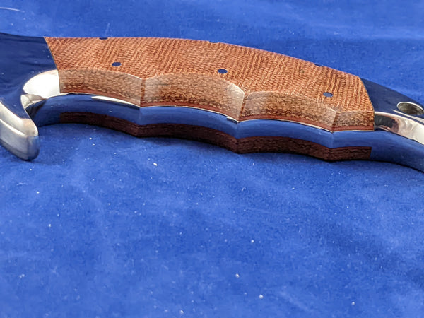 Playdough Knife w/Bolsters (Böhler Uddeholm D-2 Tool Steel) (Second)