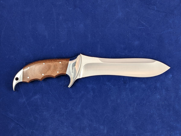 Playdough Knife w/Bolsters (Böhler Uddeholm D-2 Tool Steel) (Second)