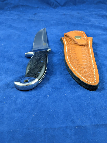Slim PEW Persian (Böhler-Uddeholm D2 Tool Steel, Black Micarta)