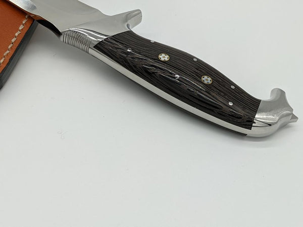 PEW Heavy Tanto (Böhler Uddeholm D-2 Tool Steel, Wenge Wood)